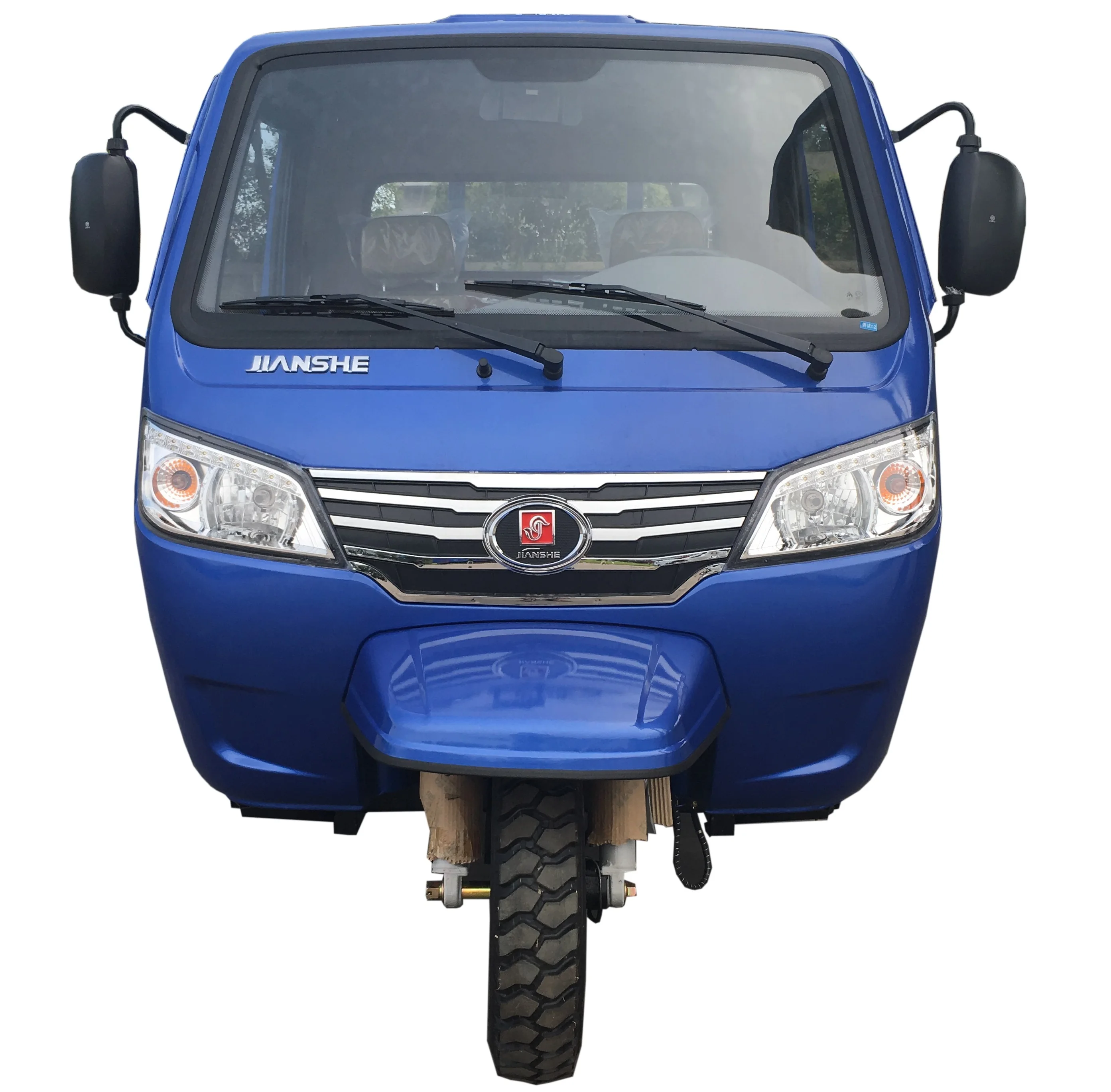 close cabin truck motocicletas de gasolina Triciclo Tricimoto model ZS-J7