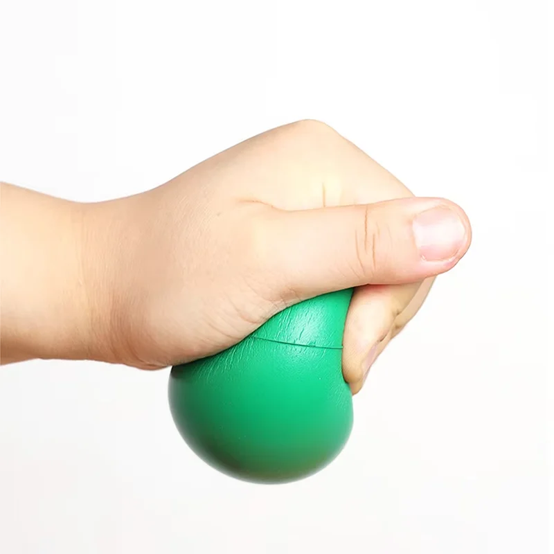 China Durable Promotional Gifts  Release Pressure Toy Custom Logo Color Printing Round PU Foam Anti Squeeze Toys Stress Ball