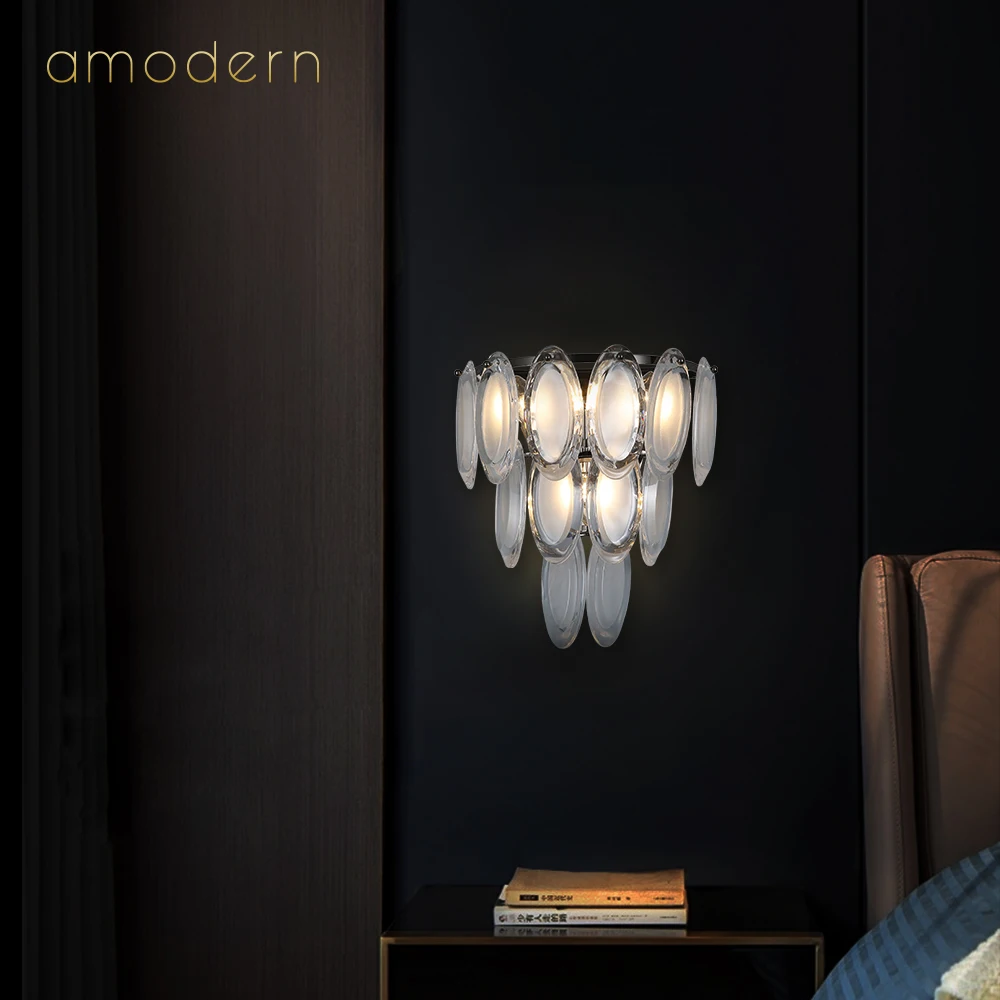 
High Quality Delicate Modern Design Crystal Gold Sconce Home Fixture Indoor Hotel Led Wall Light 