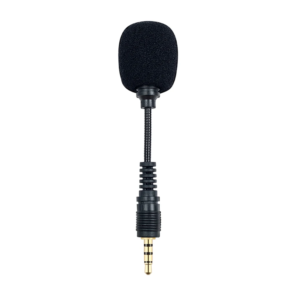 Mini Mobile Phone Microphone Portable Mini Short Microphone 3.5mm Jack Plug Phone Mic Recording K Song Singing (1600060140112)
