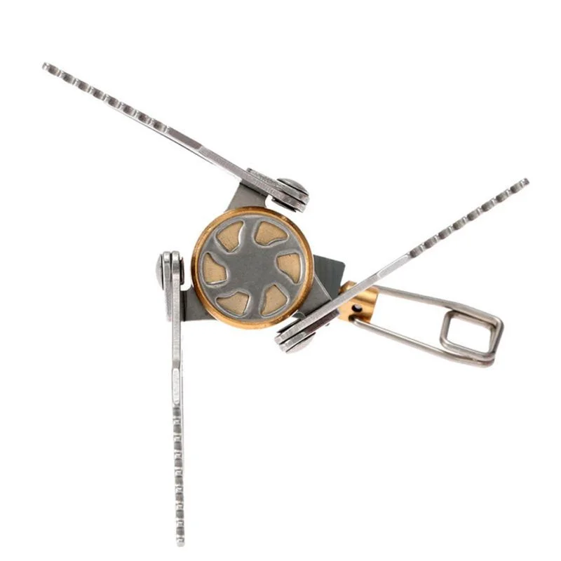 Outdoor Portable Folding Mini Camping Stove Oven Gas Burner Survival Furnace Stove Pocket Picnic Cooking Gas Burner Cooker