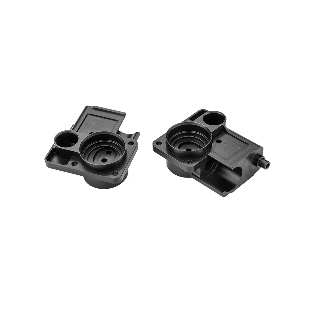 CNC Factory OEM Black White POM parts Milling POM Coffee machine parts Custom machine POM parts