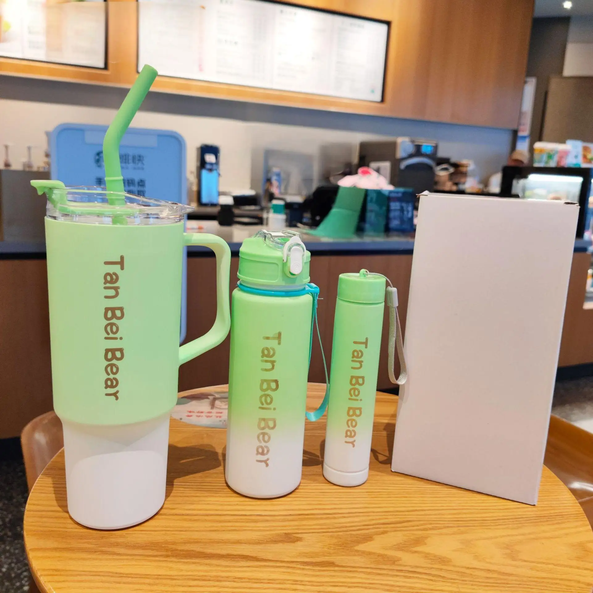 Custom Logo Straight 300ml 900ml 1500ml Motivational Words Sports Gym 3 In 1 Drinking Plastic Water Bottles Cups Time Marker