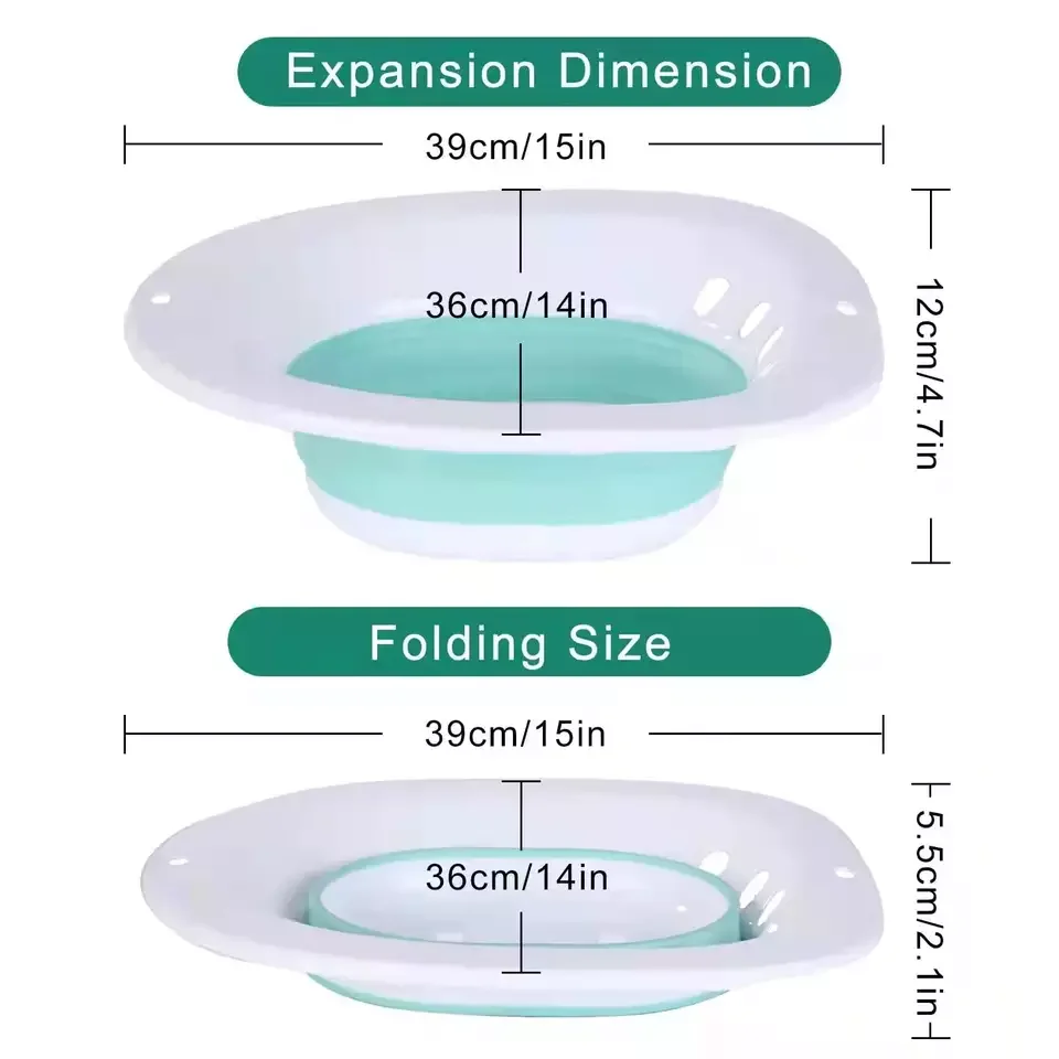 Collapsible yoni Sitz Bath for Toilet steam Seat sitting bath to Treat Postpartum Wounds,Hemorrhoids, Perineal Care with Flusher