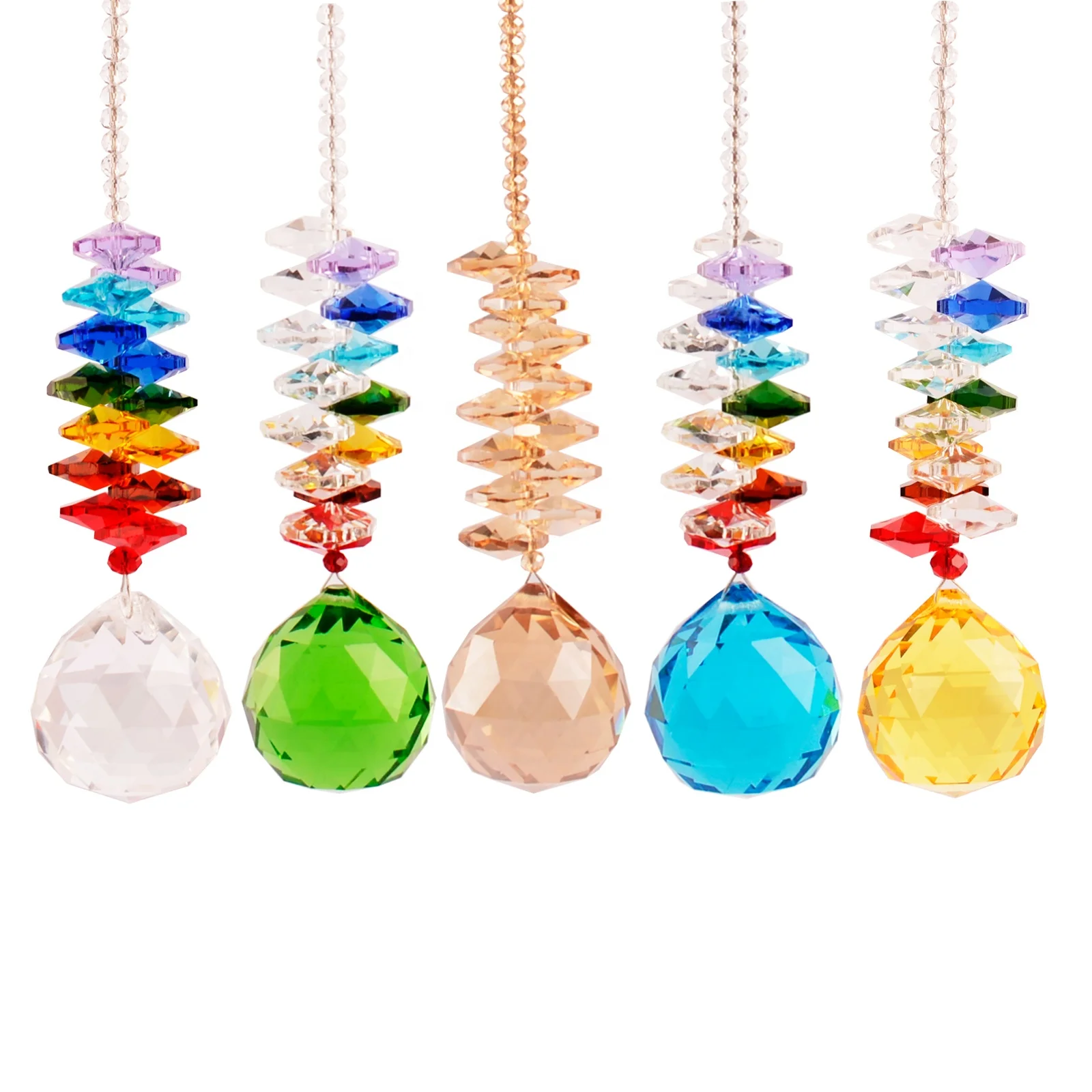 
Amazon Best sellerWindow decor hanging K9 Crystal Rainbow Maker Suncatcher Prism 