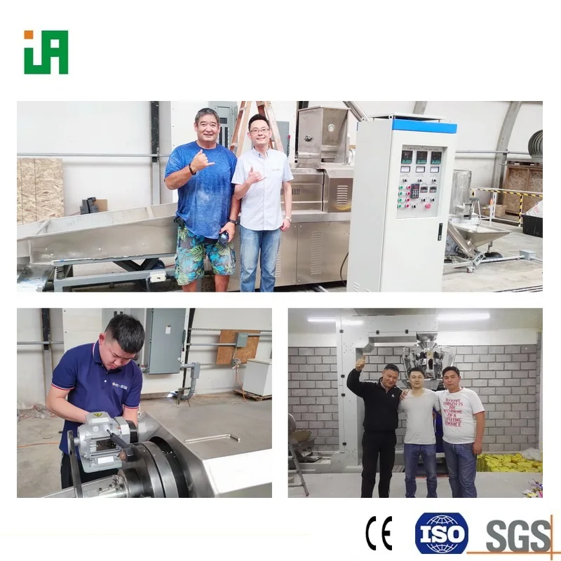 Industrial-scale puffed cereal flour production line usine de fabrication de farine de cereales machinery & equipment