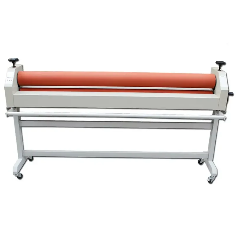 Uving TS1600/TS1300 1600mm/1300mm Width Manual Multifunction Paper Cold Laminator Roll Film Cold Laminating Machine