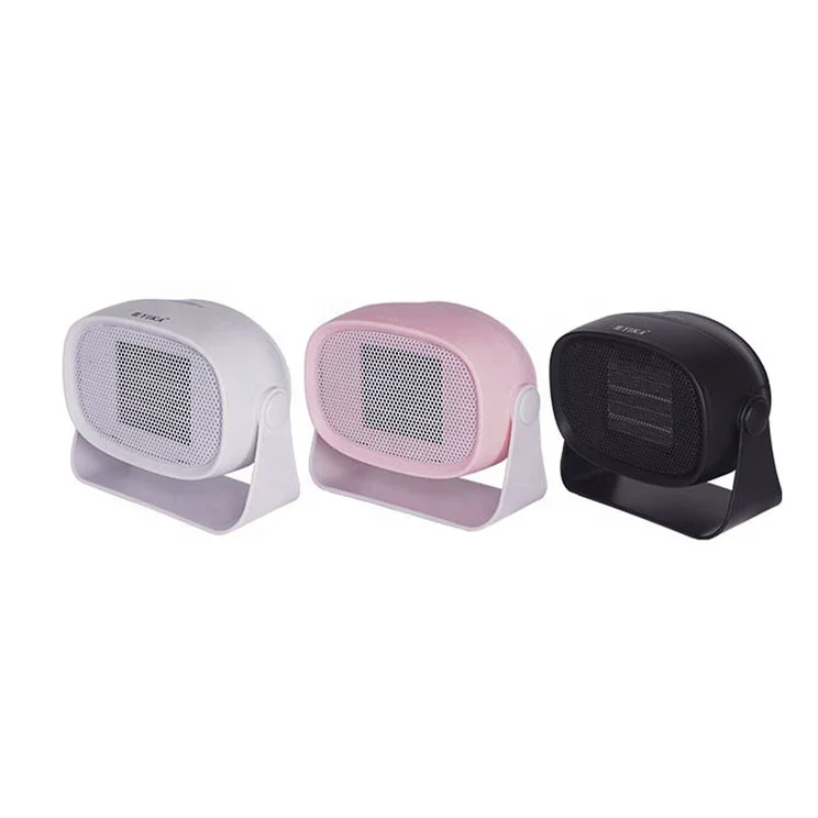 Hot Sale Electric Room Heaters Ptc Table Mini Fan Heaters Home for Winter Customised 500W Home Heating 3 Seconds Rapid Heating