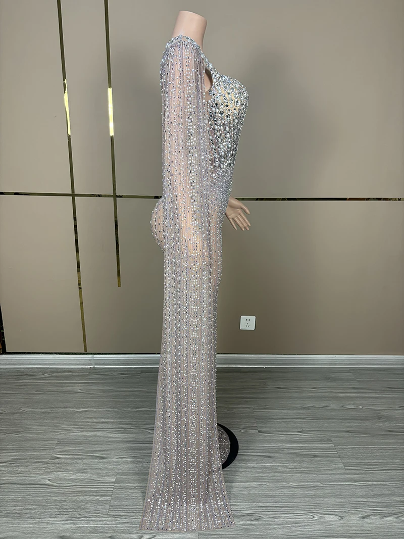 Y3764 Hot Selling 2024 Chic Wedding Cocktail Dress Luxury Gown Vintage Elegant Womens Clothing Beaded Crystal Party Sleeveless