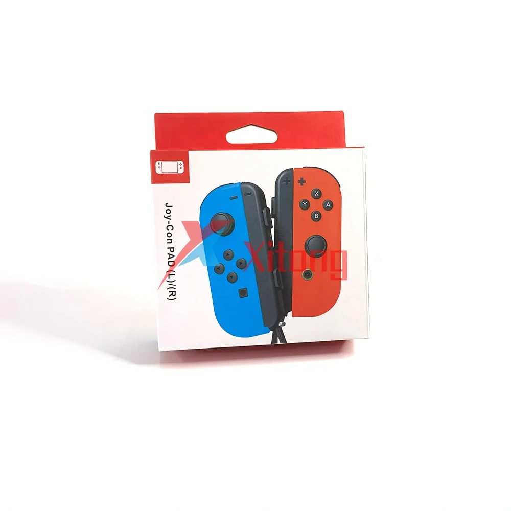 Joystick Gamepad Controllers for Nintendo, for Joy-Con (L/R) - for Neon Red / for Neon Blue