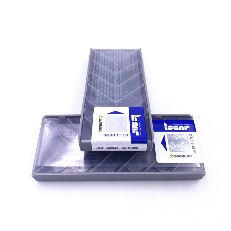 DGR 2000ZS-15D IC908 iscar cnc cutting tool inserts in grooving carbide