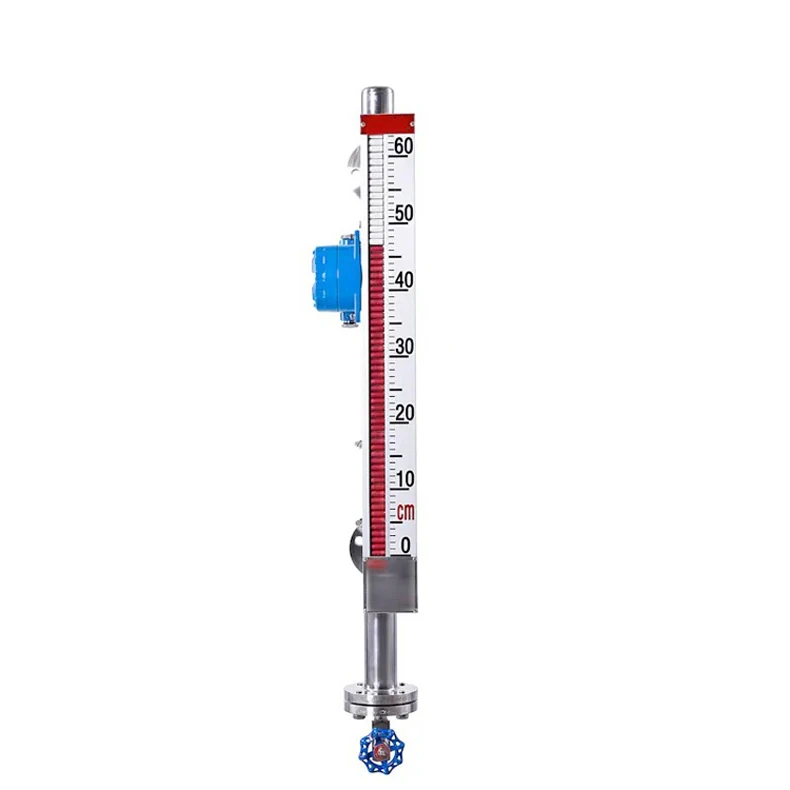 Magnetic Water Liquid Level Gauge Magnetic Flap Level Gauge