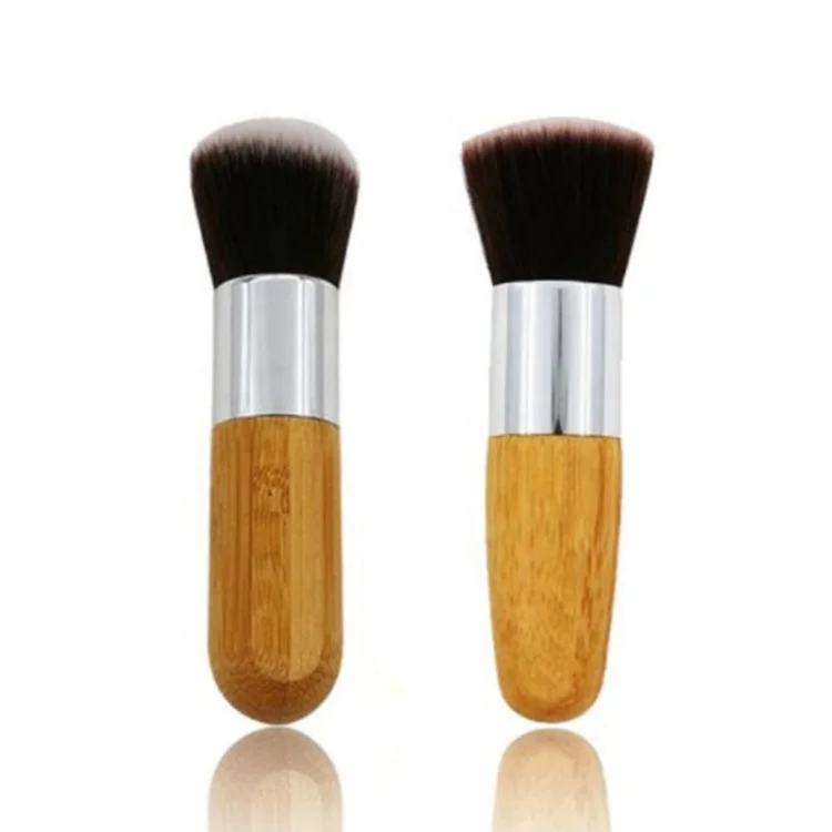 
FYD Top Seller Single Bamboo Powder Brush Large Kabuki Foundation Brush 