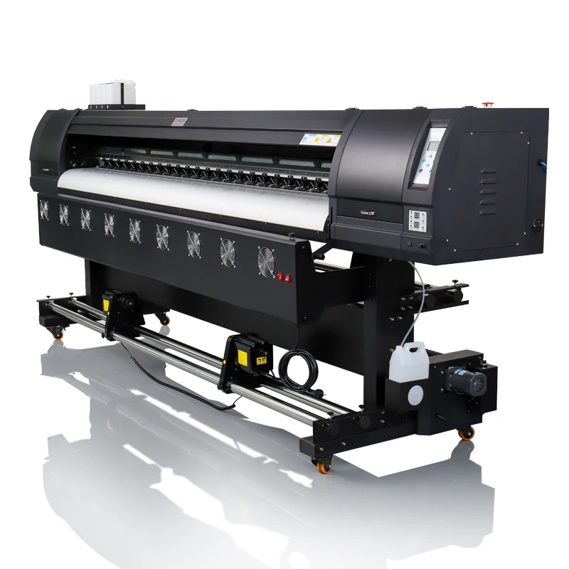 2.5 meters double print heads pp photo paper printer in dubai wide format flex banner eco solvent printer