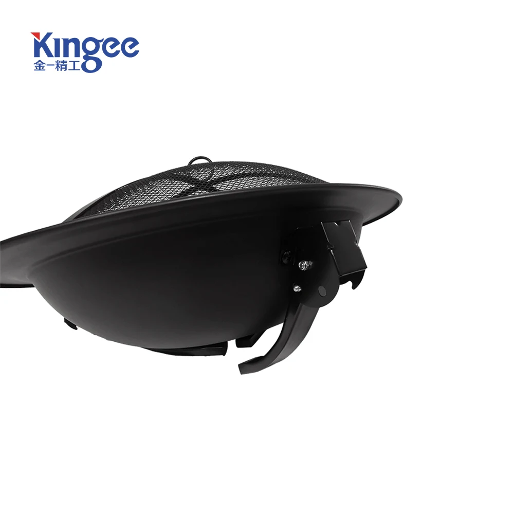 Portable 21.5 Inch 3 Feet Outdoor Foldable Fire Pit Charcoal Barbecue Grill