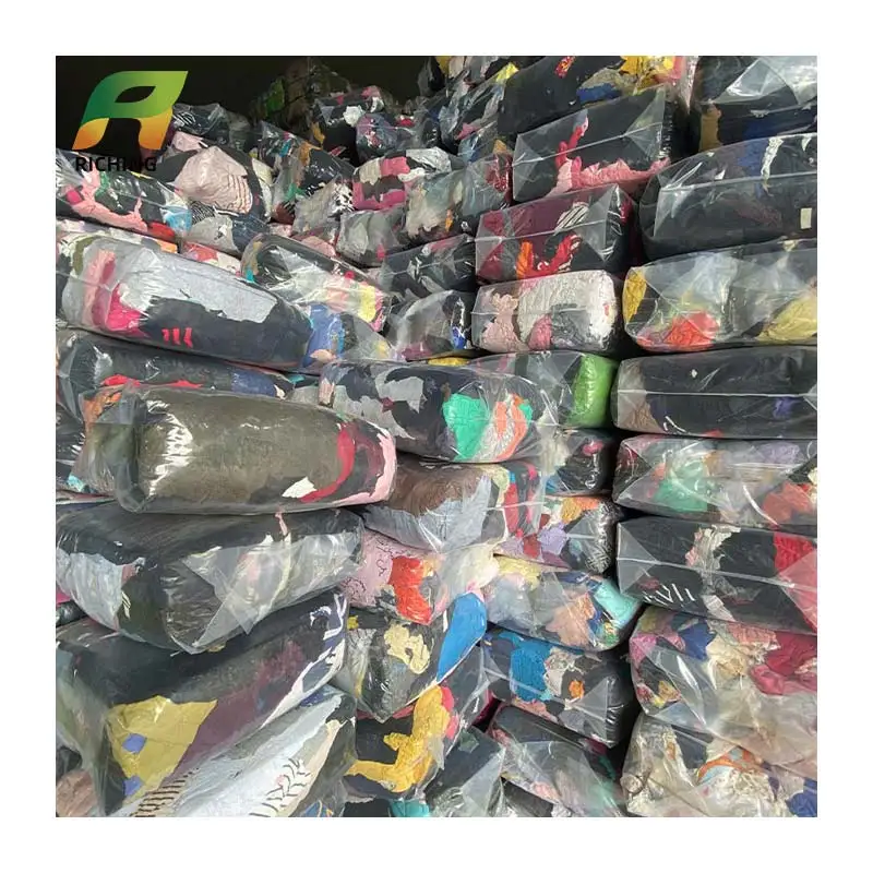 Sari Scraps For Sale Scrap Polyester Fabric Used Recycling Waste Textile Shredding Machine