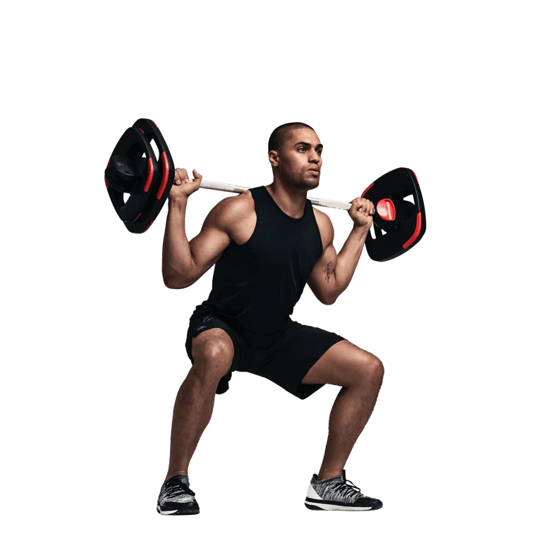 Оборудование для тренажерного зала BunnyHi GL002, набор для студийной тяжелой атлетики весом 20 кг, набор регулируемых штангов с резиновым покрытием