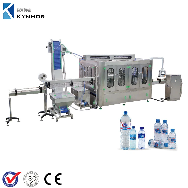 Good Service Good Price Pure Mineral Drinking Water Filling Machine With Feeding Pump Conveyor and Spare Parts
