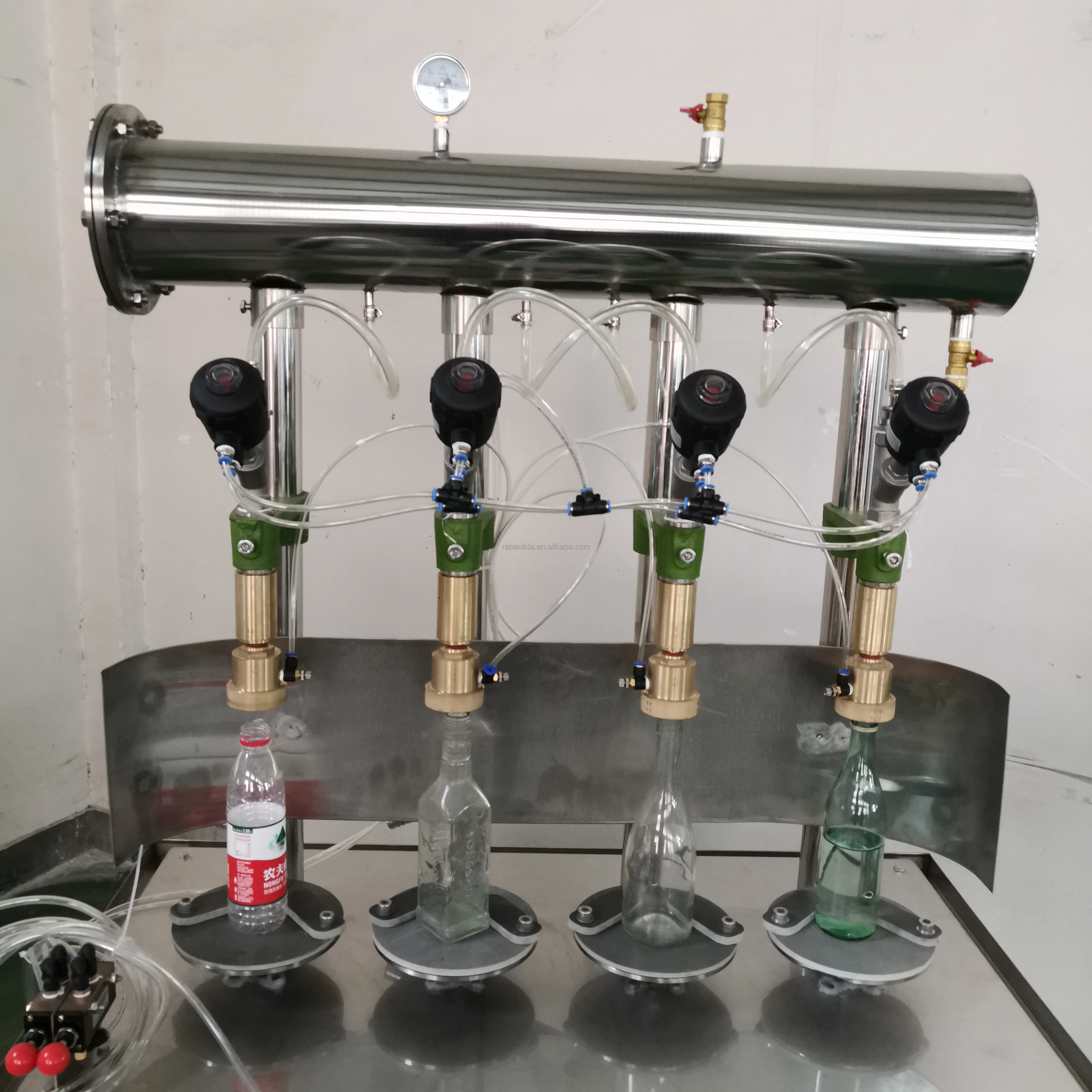 Small beverage energy drink soda soft sparkling water carbonated Drink making filling bottling machine