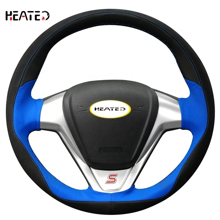 Чехол на руль для Ford Fiesta 2008-2017 EcoSport 2014-2017 оптовая цена вас