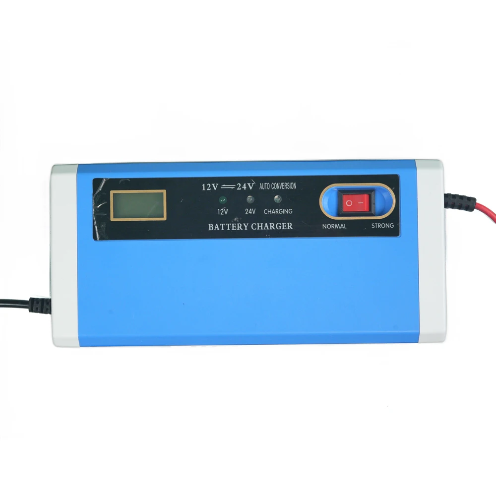 DL Full self stop smart battery charger  Universal Automatic Pulse Repair Trickle 12v 24v lead acid battery charger