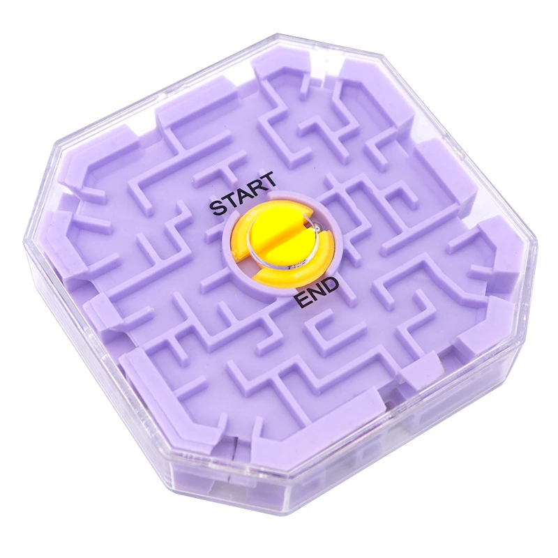 HUAMJ Funny Kids Gifts Intelligence Steel Ball 3D Labyrinth Puzzle Magic Cubes