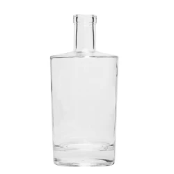Empty 100ml Liquor Mini Glass Bottle for Vodka Whiskey Rum Tequila Sale