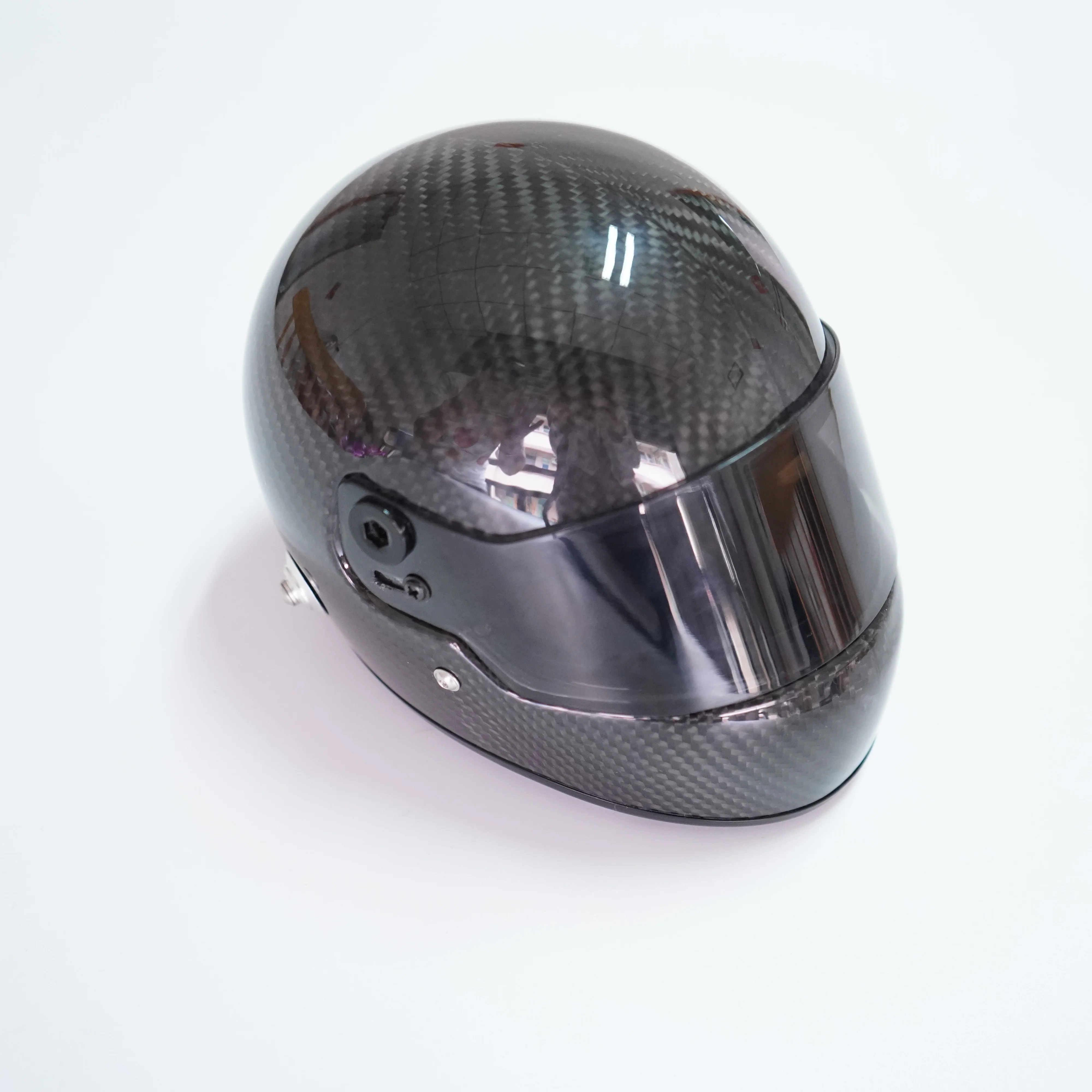 Lightweight Carbon Fiber Motorcycle Helmet Cycling Waterproof Racing High Performance Motorcycle Helmet