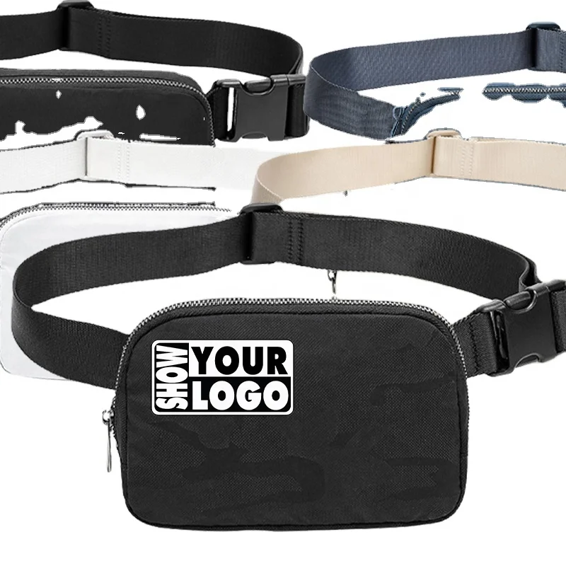 Custom Logo Belt bag women and men Crossbody Bag Waist bag Lightweight Fanny Packs with Adjustable Strap small and portable