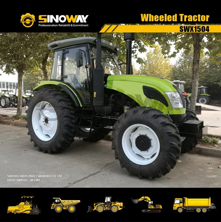 Фермерский трактор большой мощности 150 л.с. 4wd с роскошной