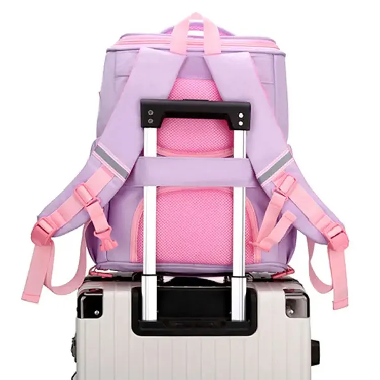 2023 new Cute Cartoon Unicorn Primary Student nylon backpack unisex anime mochilas unique character kids school bag