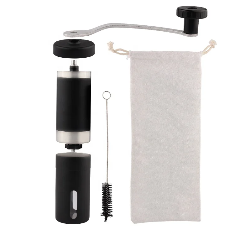 Индивидуальные ручные Кофемолки из нержавеющей стали 18/8 48x186 мм, ручная кофемолка из стали