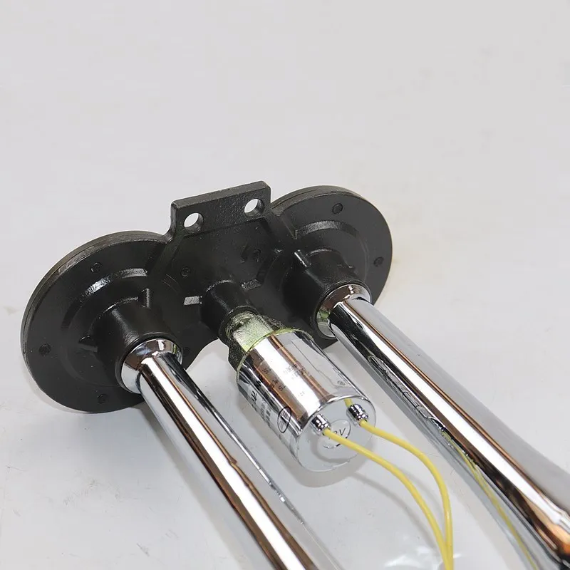 Super Loud Air Horn Dual Trumpet Truck 12V24V Train Truck Car Kit Compressor 150Db