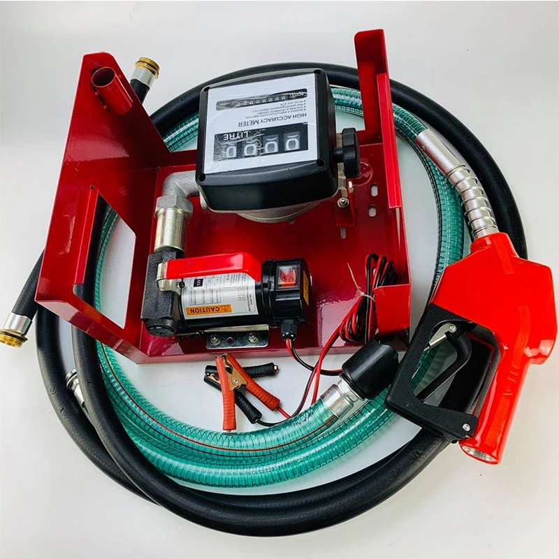 220V 60LPM mechanical diesel engine industrial oil transfer pump with digital instrument