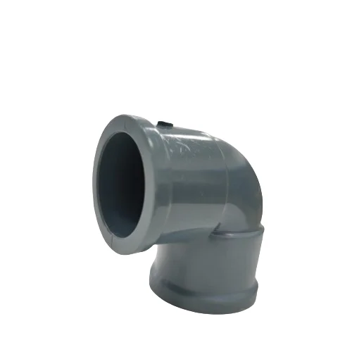 Grey Color Connector DIN mm Standard PN16 90 Degree Elbow glued plumbing fittings pvc pipe fitting NBR 5648