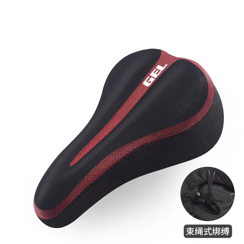 Most Comfortable Exercise Bike Seat Cushion Cover Gel Bike Seat Cover Padded Bicycle Saddle Covers for Women And  Men