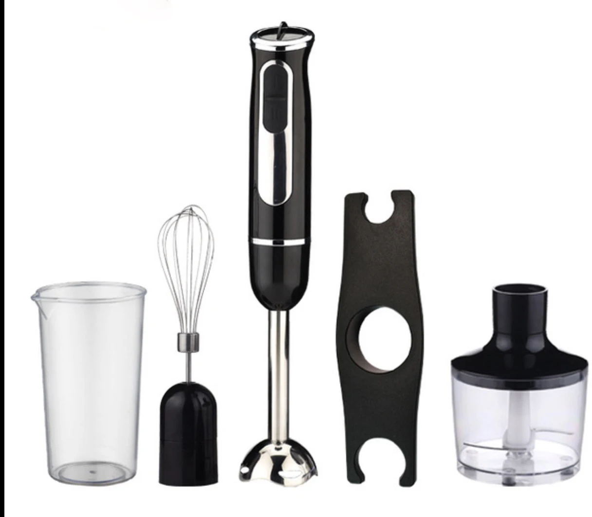 2020 New Easy Portable Electric Immersion Mixer Machine Hand Blender Set with Held Stick Sticker for Home Kitchen 5 4 in 1 Mini