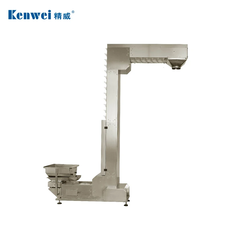 Z type stainless steel conveyor for corn conveying in production line JW-D1