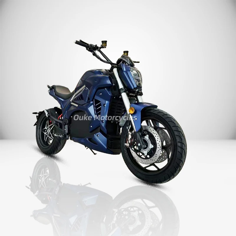 Fastest Speed Adult 2 Wheel Electric Motorcycle High Performance Safe Bike With ABS Braking System 17.4kwh Lithium Battery Pack