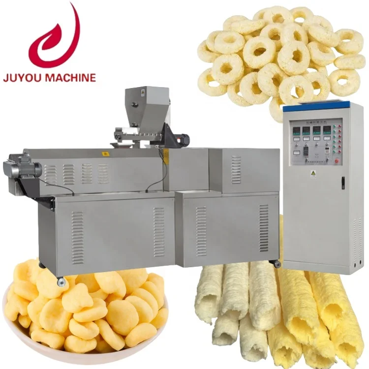 High Quality Puffed Snack Food Maker Corn Puff Making Machines snack food equipment cheese puff snacks making machinery