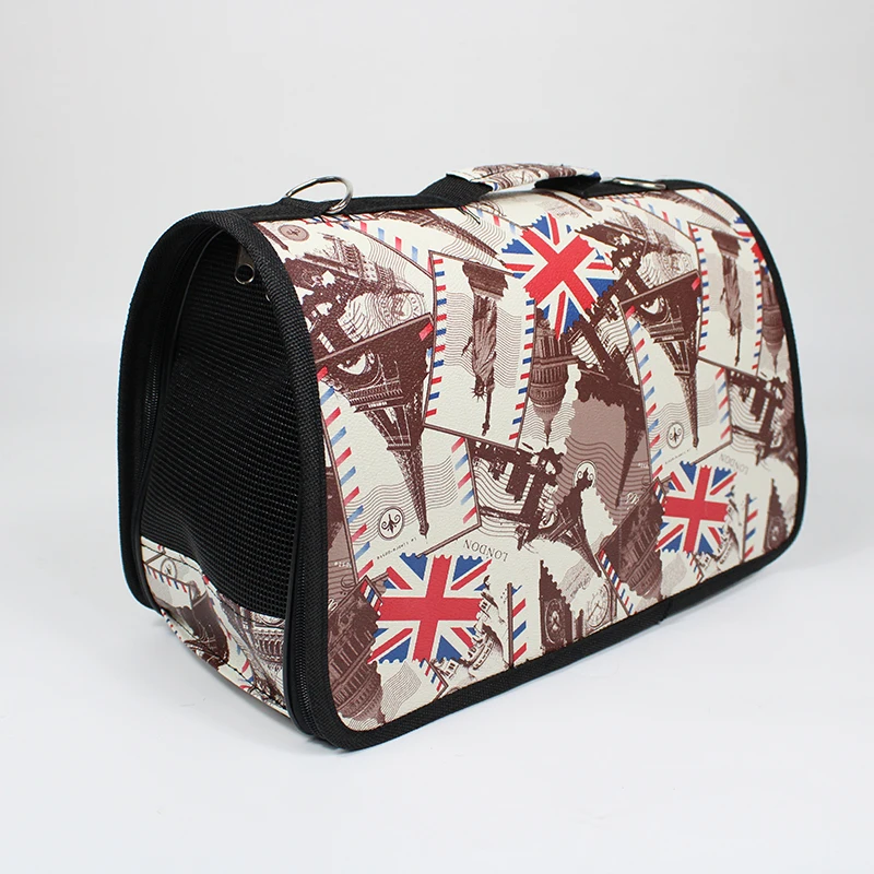 Портативный рюкзак для кошек Складная Многофункциональная Сумка большая космическая Капсульная клетка переноска домашних животных сумка автомобиля аксессуары печати