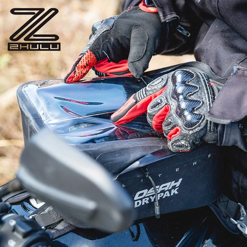 Hot Selling Fashion Portable Reflective Waterproof Motorcycle Tank Bag