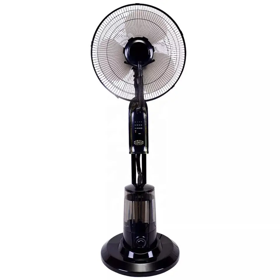 16 inch stand fan wholesale remote control indoor ultrasonic humidifier air cooling spray cooling mist fan