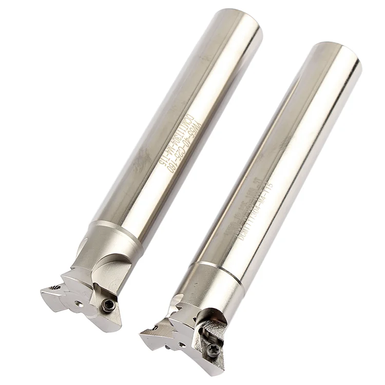 YW45 YW55 YW60 Degree Dovetail Groove Milling Cutters Straight shank CNC Center V Slotting Cutting DCMT07 DCMT11 Carbide Inserts