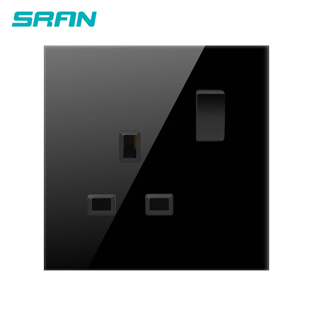  Стандартная настенная розетка Sran с 2USB-портами для домашнего