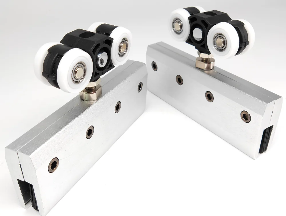 special design bearings for aluminum glass sliding doors, glass shower roller