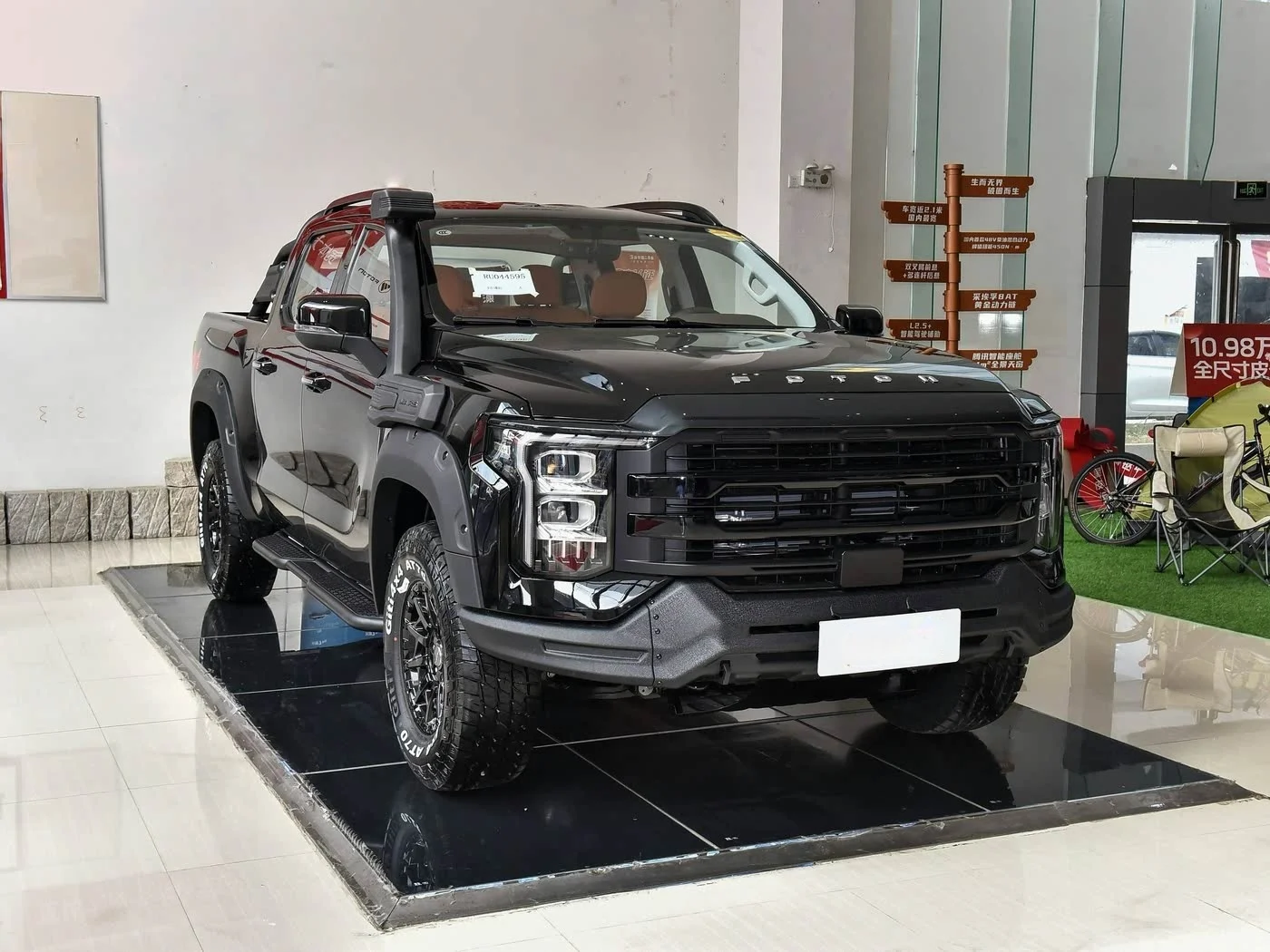 FOTON Mars 7 2025. 2т дизельный 4WD пикап | Мощный внедорожный грузовик Лидер продаж в Китае