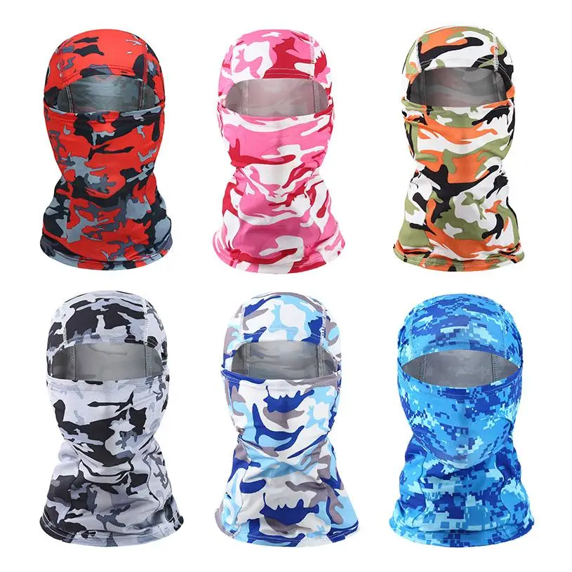 Ski Balaclava Full Face Cover Breathable Skull Neck Warmer Bike Cycling Windproof Bandana Scarf Hunting Hiking Fishing Mask