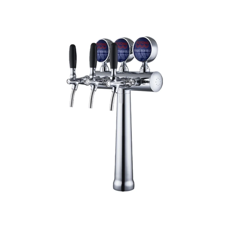 Beer Drink Dispenser Copper Color Beer Tower