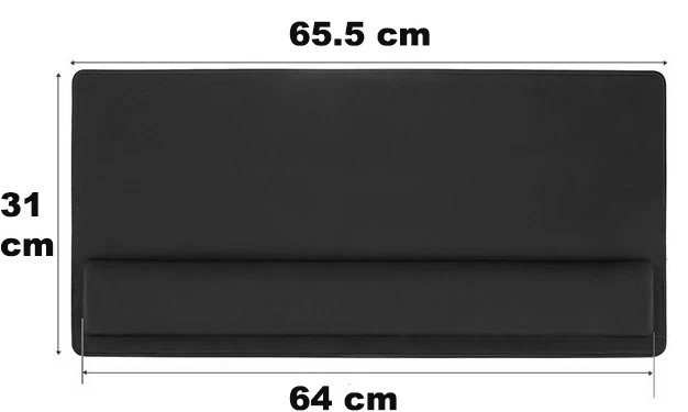 Large Slow Rebound Memory Foam Keyboard Mouse Wrist Rest Keyboard Pad, Ergonomic gaming desk mat with wrist support mouse pads